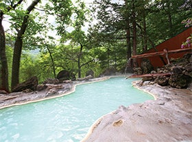 龍野・姫路・三木 発
№1872 乳白色の名湯「白骨温泉」と日本屈指の山岳リゾート「上高地」1